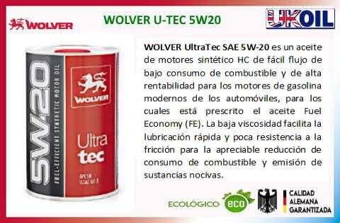 WOLVER U-TEC 5W20